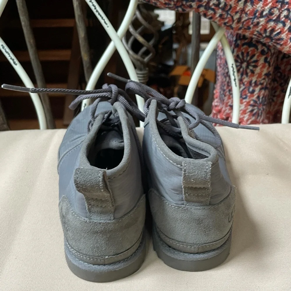 Ugg Neumel Ripstop Chukka Boot Grey Size 6‎